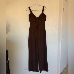 Streetwear Society Dark Brown Jumpsuit